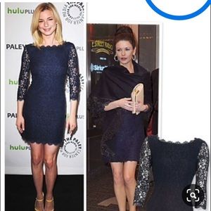 DVF Diane Von Furstenberg Zarita lace dress sz 2